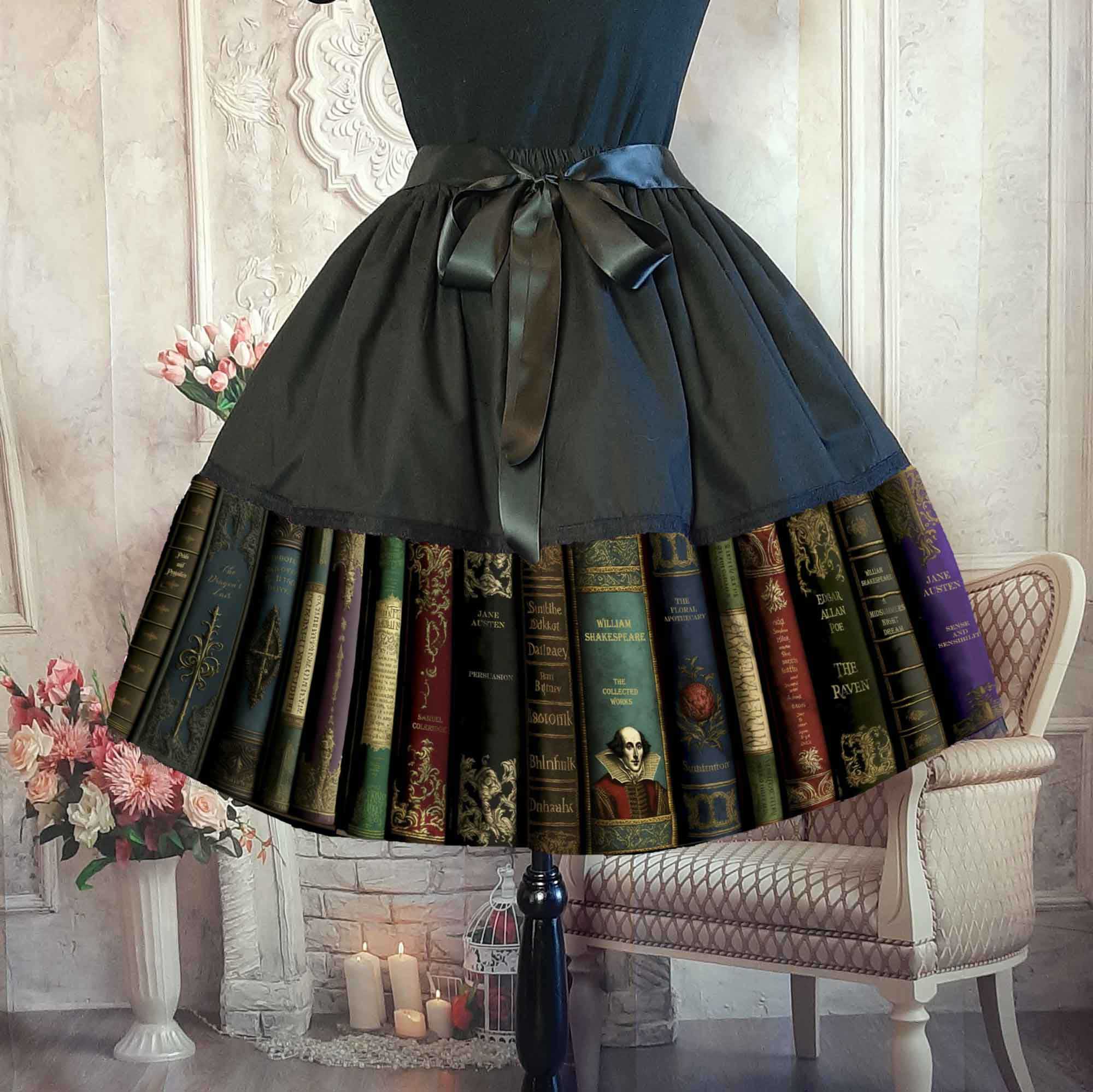 All Victorian and Steampunk Skirts - Gothic and Alice in Wonderland Styles