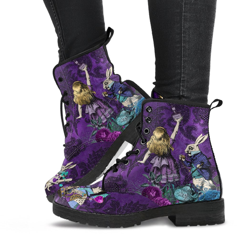 Alice in Wonderland Boots and Sneakers