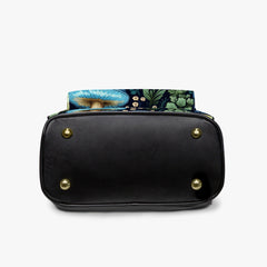 Mushroom Core Green and Blue Forest Small Back Pack (JPBPMGB1)