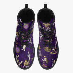 Alice in Wonderland Dark Purple Boots (JPPAP)