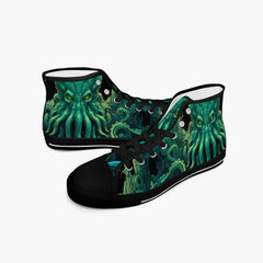 Cthulhu Hi Top Sneakers - HP Lovecraft Sea Monster Shoes (JPSNCTHULHU)