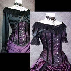 Alice in Wonderland Chemise - Undercorset Victorian Style Blouse