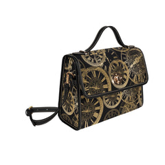 Golden Clocks Steampunk Satchel (AASATCH2)