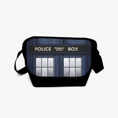Tardis Messenger Bag - Doctor Who Police Box Bag (JPMESSTD)