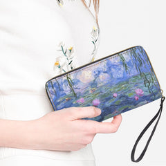 Monet Lilies - Wristlet Wallet (JPMONW)