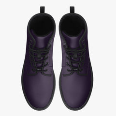 Dark Purple Combat Boots (JPPDKP)