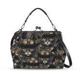 SteamCat Kisslock Purse