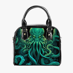 Cthulhu Shoulder Handbag - Sea Monster Purse - HP Lovecraft Victorian Horror Bag (JPHPLOVE)