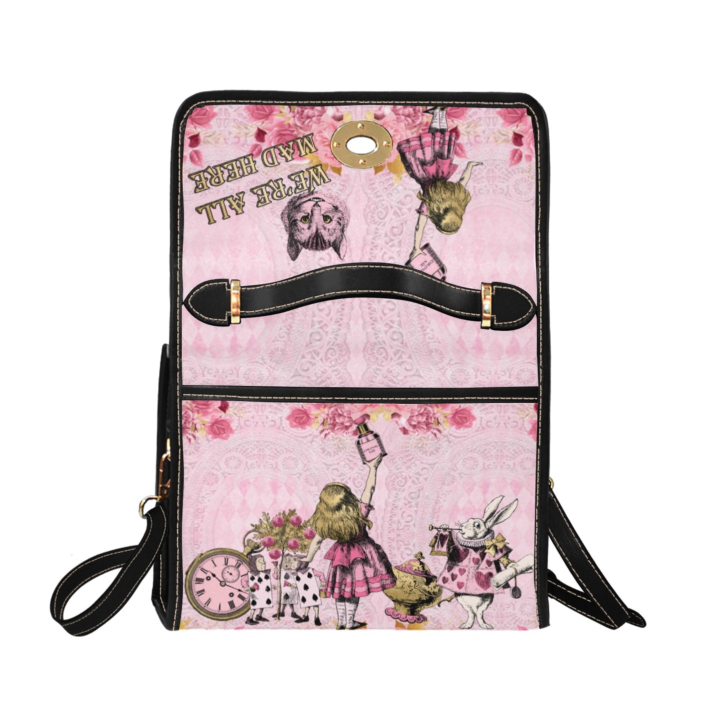 Alice in Wonderland Pink and Gold - Mad Hatter Tea Party Accessory (2)
