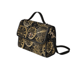 Golden Clocks Steampunk Satchel (AASATCH2)