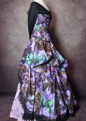Steampunk Clockwork Butterfly Corset Gown - Made to Measure Butterfly Bridal