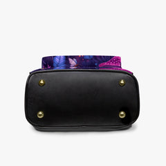 Mushroom Core Purple and Pink Forest Small Back Pack (JPBPPP2)