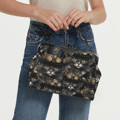 SteamCat Kisslock Purse