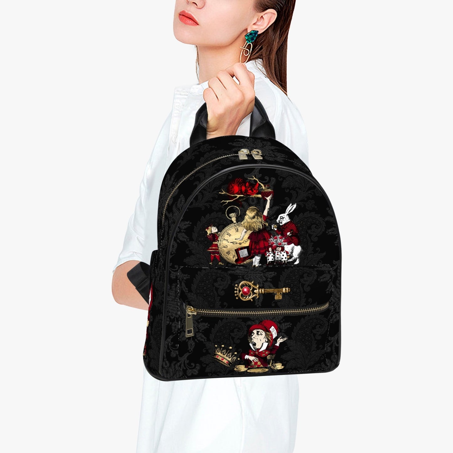 Alice in Wonderland Cute Goth Back Pack (JPBP2)