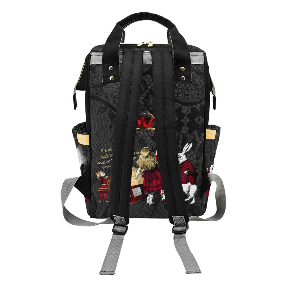 Alice in Wonderland - Diaper Bag - Multi Use Craft Bag (ADIA1)