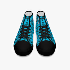 Alice in Wonderland Turquoise White Rabbit Sneakers (JPSNTABS)