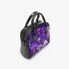 Purple Mushroomcore Shoulder Handbag (JPHBPP)