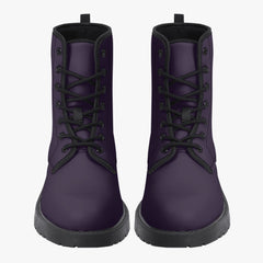 Dark Purple Combat Boots (JPPDKP)
