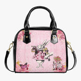 Alice in Wonderland White Rabbit Handbag - Pink Alice in Wonderland Purse - (JPHB26)