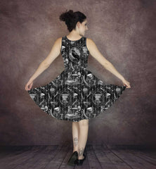 Steampunk Sewing, Corsets and Raven Dress - Gothic Sewing Theme Dress