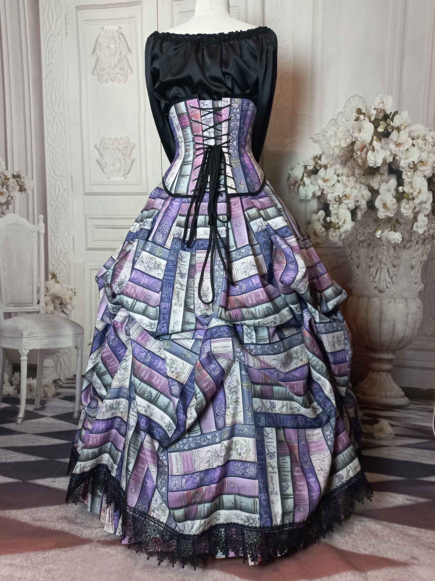 Jane Austen Novels Corset Gown - Made to Measure, Plus Size Friendly