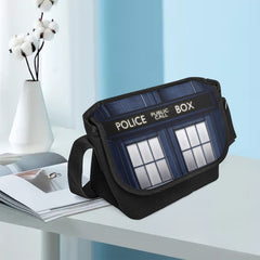 Tardis Messenger Bag - Doctor Who Police Box Bag (JPMESSTD)