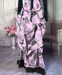 Pink Alice in Wonderland Victorian Corset Gown - Made to Measure