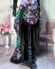 Steampunk Butterfly Ensemble - Victorian Bustle and Corset Set