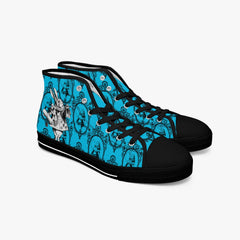 Alice in Wonderland Turquoise White Rabbit Sneakers (JPSNTABS)