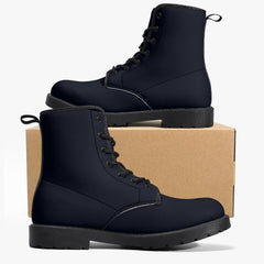 Dark Navy Blue Combat Boots (JPNAV2)