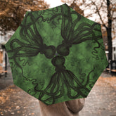 Cthulhu Umbrella - Steampunk Horror Green Octopus Automatic Parasol Umbrella (UMCTHU)
