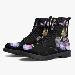 Pastel Goth Boots Alice in Wonderland Gifts - Pastel Goth Alice - Version 2 with Bats (JPREGPGA2)