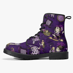 Alice in Wonderland Dark Purple Boots (JPPAP)