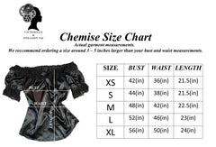 Alice in Wonderland Chemise - Undercorset Victorian Style Blouse