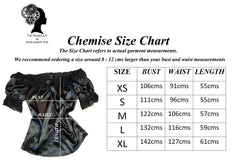 Alice in Wonderland Chemise - Undercorset Victorian Style Blouse