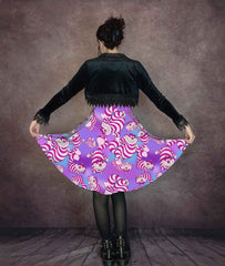 The Cheshire Cat - Alice in Wonderland Dress - Crazy Pink and Purple