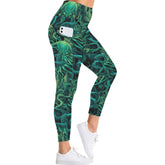 Chtulhu Leggings - Sea Monster Horror Leggings - High Waisted with Pockets