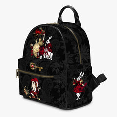 Alice in Wonderland Cute Gothic Back Pack (JPBP2) - Alice in Wonderland Bag