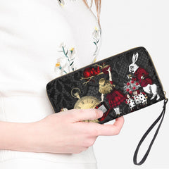 Alice in Wonderland - Gothic Clutch Purse - Alice Wallet (JPRGCLUTCH)