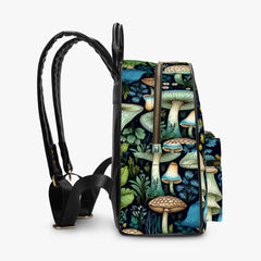 Mushroom Core Green and Blue Forest Small Back Pack (JPBPMGB1)