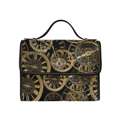 Golden Clocks Steampunk Satchel (AASATCH2)