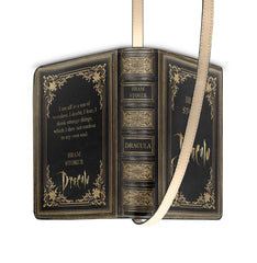Dracula Book Purse – Vintage Gothic Literary Shoulder Bag