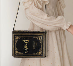 Dracula Book Purse – Vintage Gothic Literary Shoulder Bag