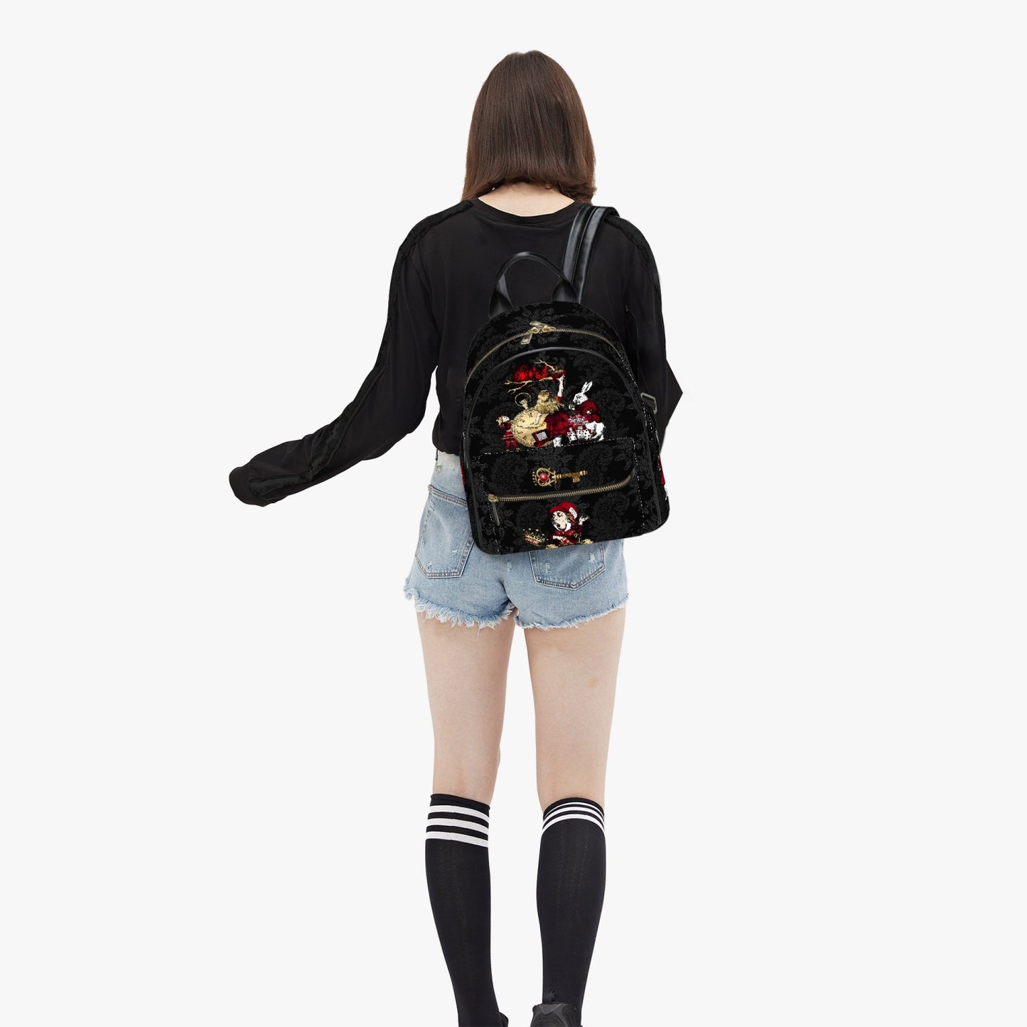 Alice in Wonderland Cute Goth Back Pack (JPBP2)