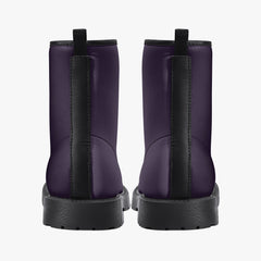 Dark Purple Combat Boots (JPPDKP)