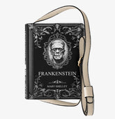 Frankenstein Book Shoulder Purse - Mary Shelley Book Bag