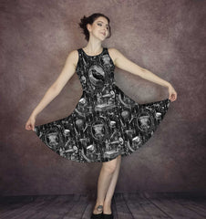 Steampunk Sewing, Corsets and Raven Dress - Gothic Sewing Theme Dress