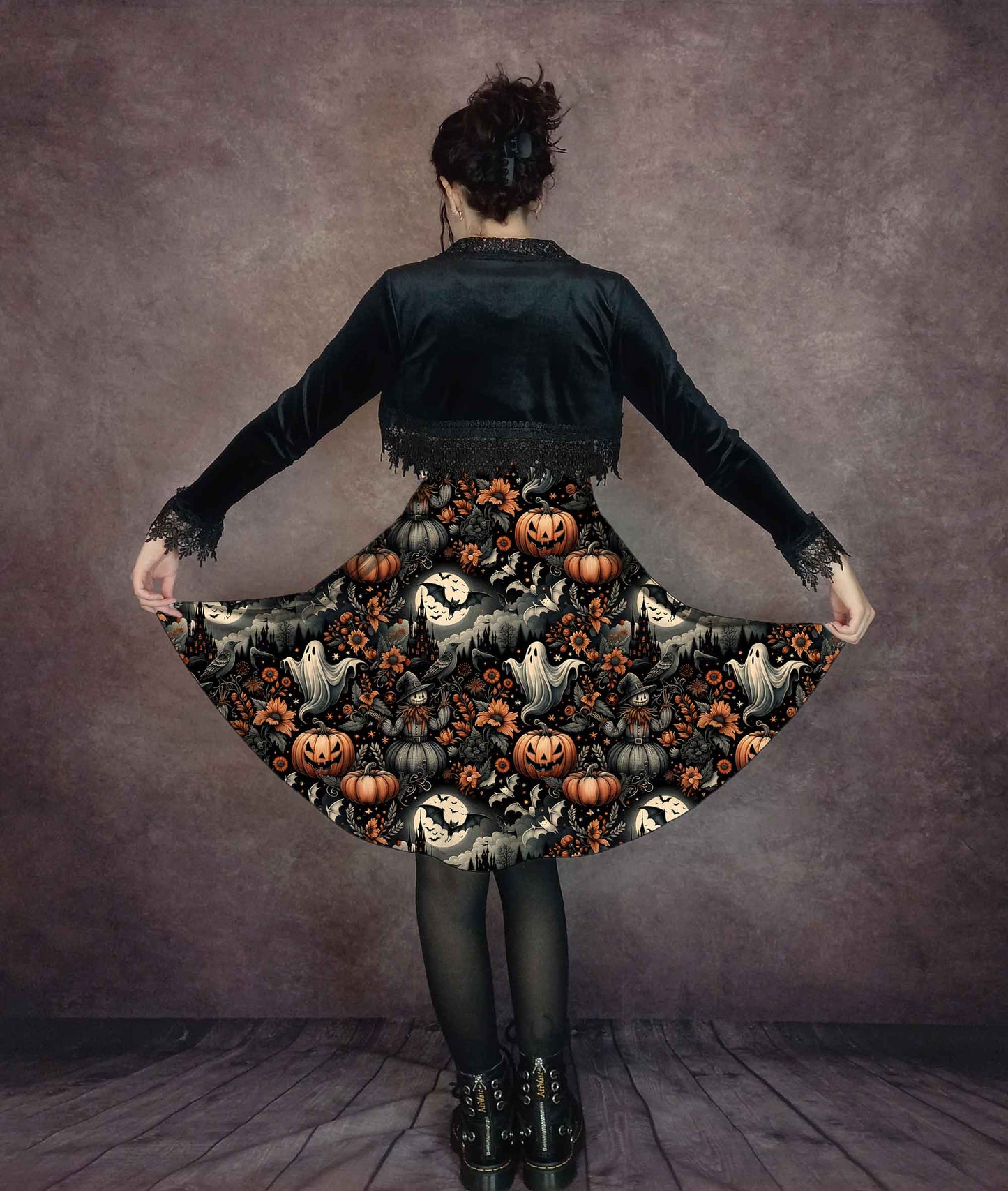 Halloween Spooky Dress - Fun Gothic Party Dress