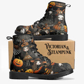 Spooky Halloween Dolls Combat Boots - Fun Gothic Boots.
