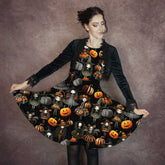 Halloween Dolls - Cute Spooky Dolls Party Dress for Halloween - Plus Size Friendly